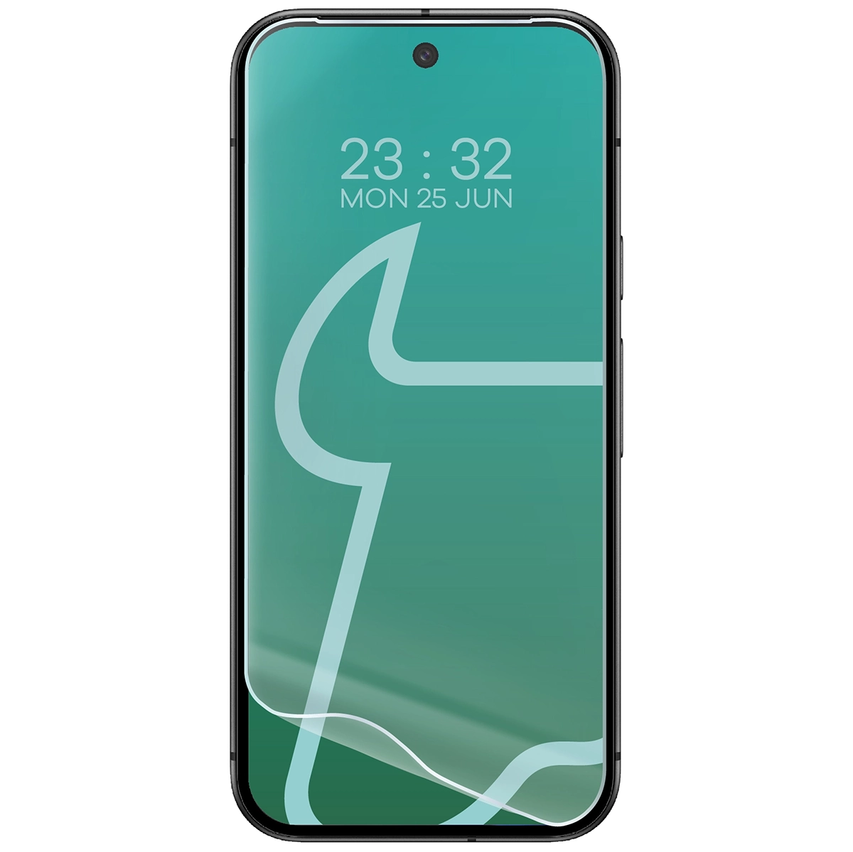 Przejrzystość folii hydrożelowej Bizon Film Hydrogel Front Duo